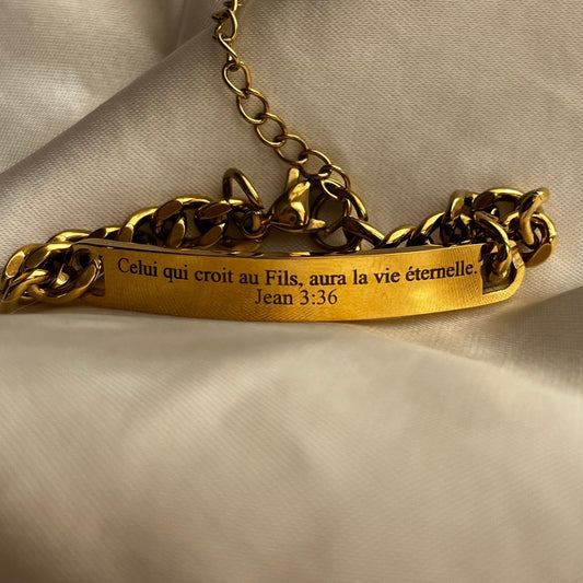 Gourmette Jean 3:36