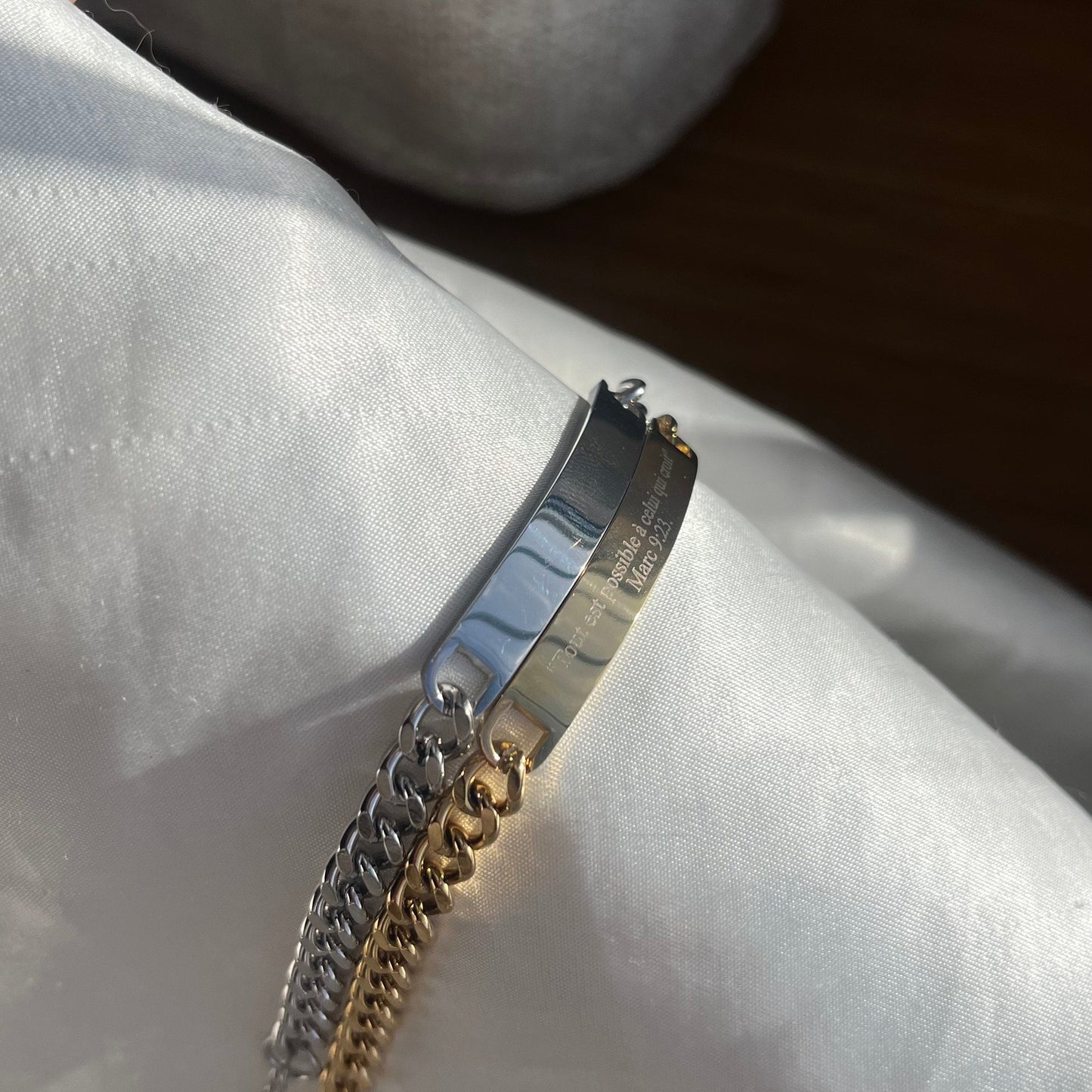 Gourmette (Personnalisable)