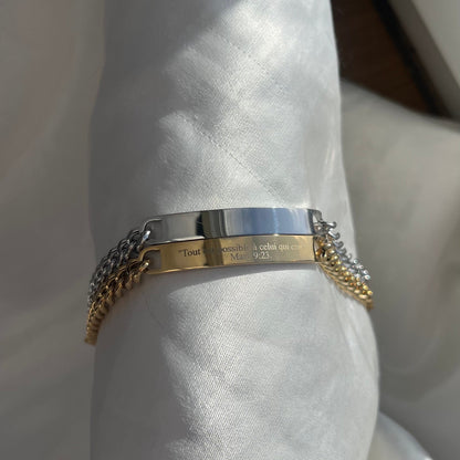 Gourmette (Personnalisable)