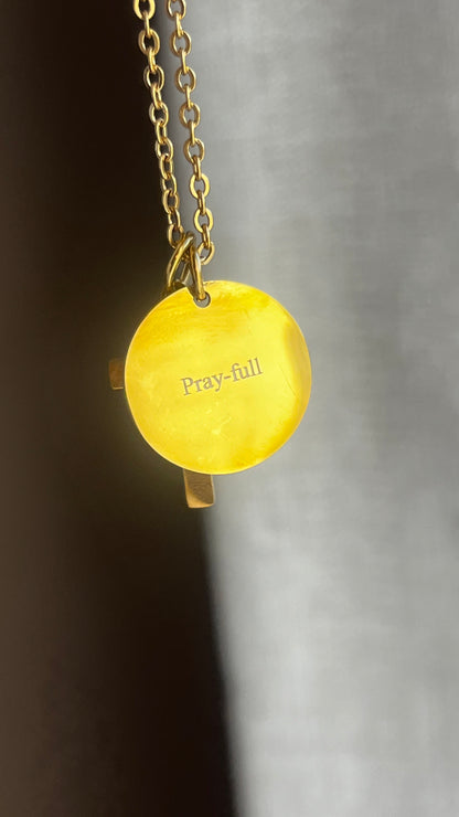 Collier Croix & Médaille (Précommande & Personnalisable)