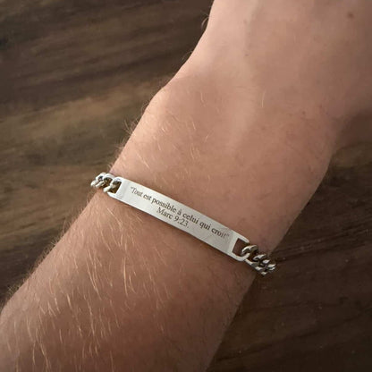 Gourmette (Personnalisable)